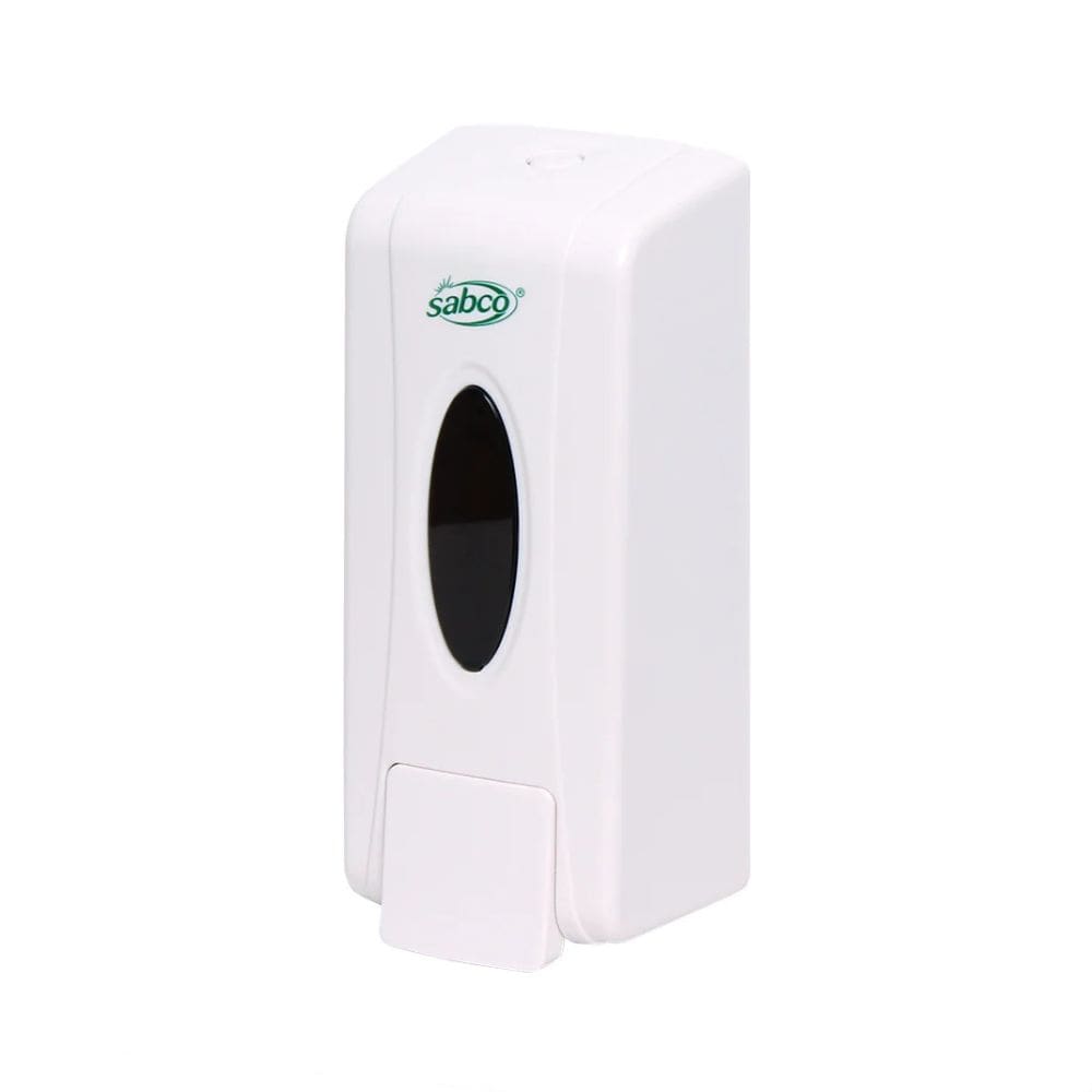 Sabco Plastic Soap Dispenser 600ml, White