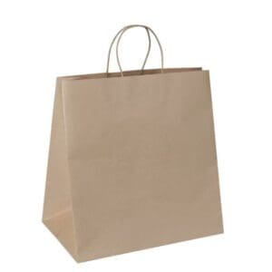 Kraft Twist Handle Paper Bag Small 280x150x280mm 120gsm (Box of 250)