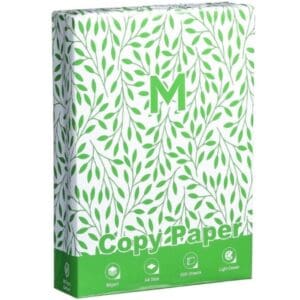 Matthews A4 Office Copy Paper 80gsm, Pastel Green (5 Reams)