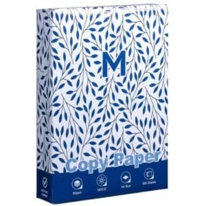 Matthews A4 Office Copy Paper 80gsm, White (Box of 5 Reams)