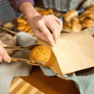 Green Choice Flat Brown Paper Bag