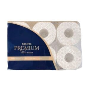 Pacific Premium 3 Ply Toilet Paper Rolls 6 Pack