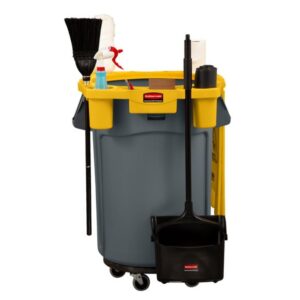 Rubbermaid BRUTE Rim Caddy, Yellow