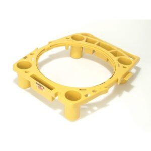 Rubbermaid BRUTE Rim Caddy, Yellow