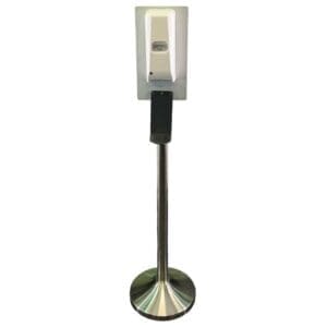 Stainless Steel Free-Standing Soap/Sanitiser Dispenser Stand