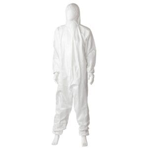 Matthews Microporous Water Resistant Coveralls 55gsm, White