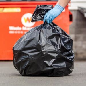 Bastion Bin Liners 120L 28mu, Black