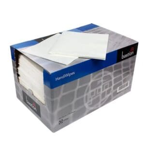 Bastion Dry Handi Wipes, White