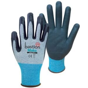Bastion Mako Grey HPPE/Spandex Gloves