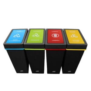 Sabco EnviroPlastic Deluxe Recycling Station 40L