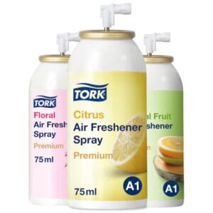 Tork A1 Air Freshener 75ml Refill Spray Mixed Pack - Carton of 12