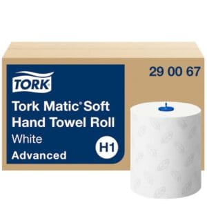 Tork H1 Matic Soft Paper Extra Long Hand Towels 2 Ply