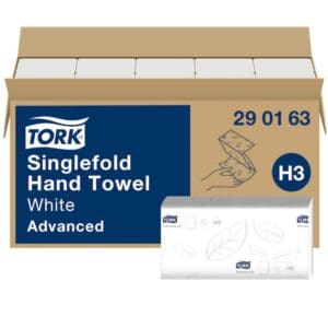 Tork H3 Soft Singlefold Hand Towels 2 Ply