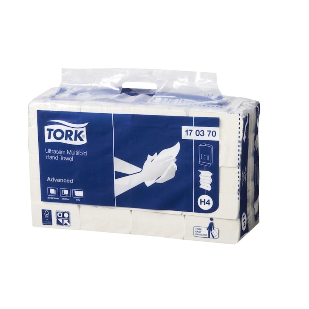 Tork H4 Multifold UltraSlim Advanced Hand Towel 1 Ply