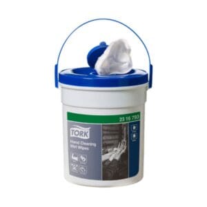 Tork Hand Cleaning Wet Wipes - Tub of 72 Sheets