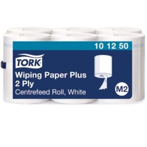 Tork M2 Wiping Paper Plus Centrefeed Roll 2 Ply