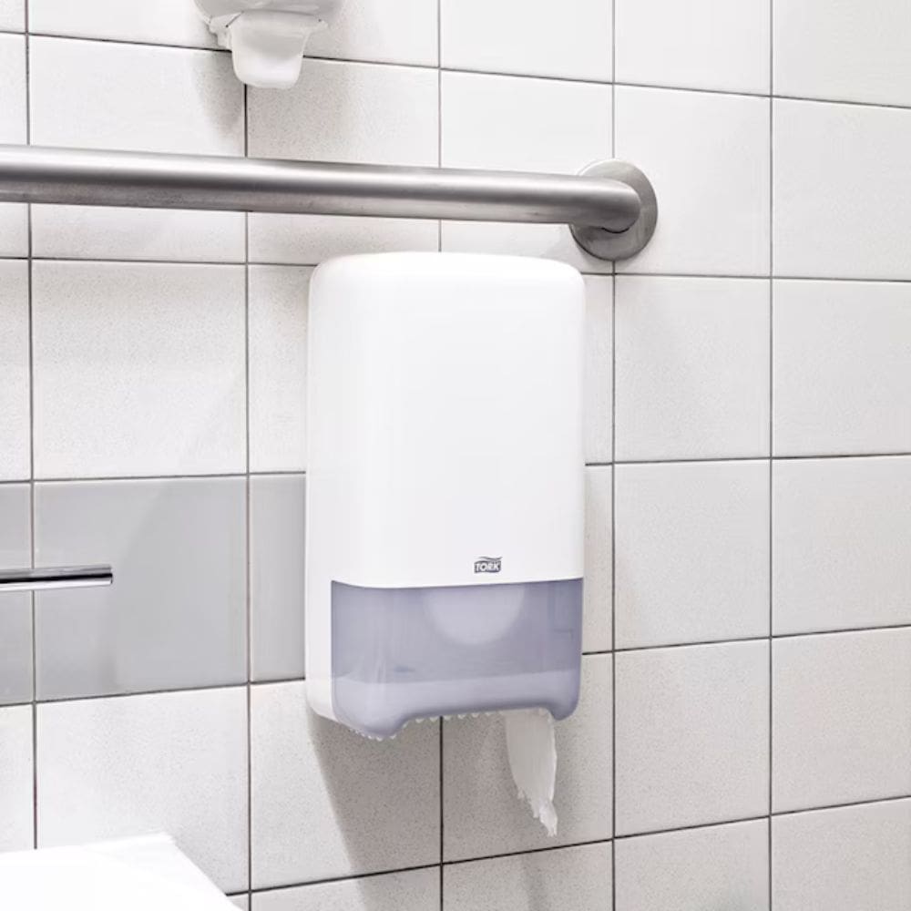 Tork T6 Toilet Paper Mid-Size Roll Premium 3-Ply
